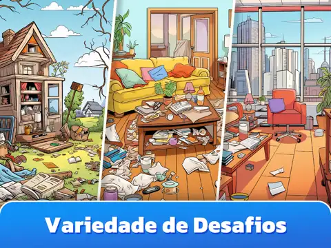 Captura de ecrã de Clever Hunt: Objetos Escondidos