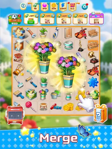Captura de ecrã de Florescence: Jogo de Flores