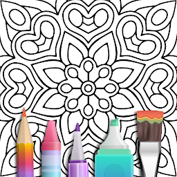 Ícone do jogo Mandala Coloring Book